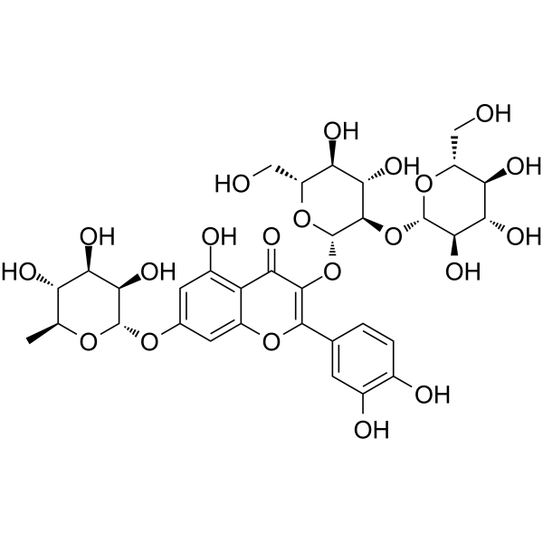 Quercetin 3-O-sophoroside-7-O-rhamnosideͼƬ