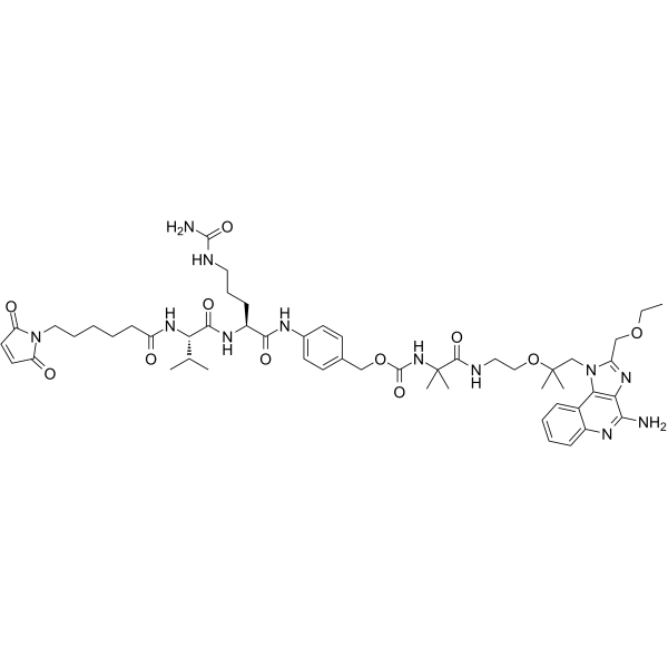 MC-Val-Cit-PAB-Amide-TLR7 agonist 4ͼƬ
