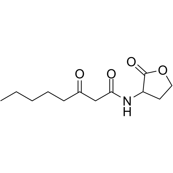 N-(3-Oxooctanoyl)-DL-homoserine lactone图片