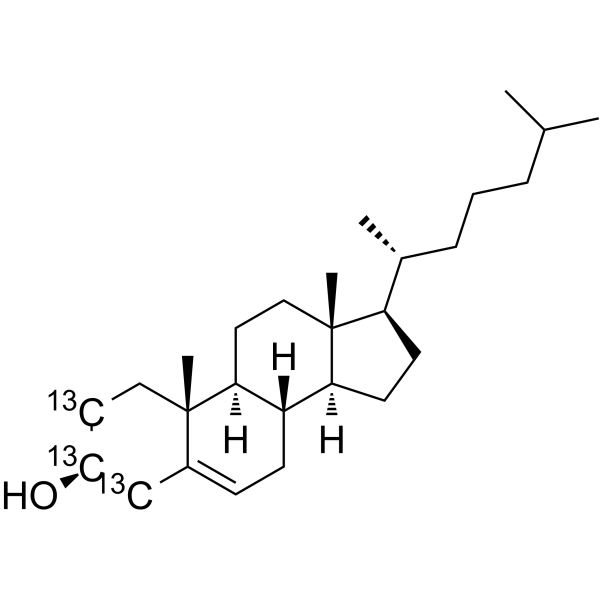 Cholesterol-13C3图片