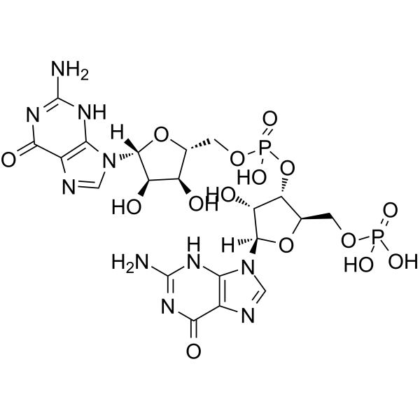 5&rsquo-Phosphoguanylyl-(3&rsquo,5&rsquo)-guanosine图片