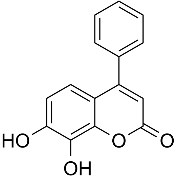 4-Phenyl-7,8-dihydroxycoumarin图片