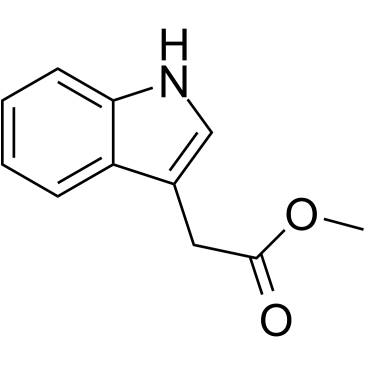 Methyl 2-(1H-indol-3-yl)acetate图片