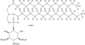 PtdIns-(3,4,5)-P3(1,2-dipalmitoyl)-d62(sodium salt)图片