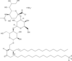C18 Ganglioside GM3-d3(d18:1/18:0-d3)(ammonium salt)图片
