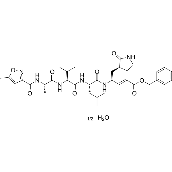 Mpro inhibitor N3 hemihydrate图片