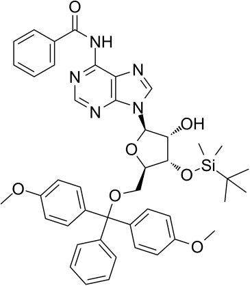 5'-DMT-3'-TBDMS-Bz-rA图片