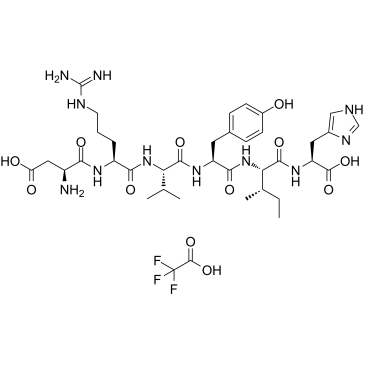 Angiotensin I/II(1-6)(TFA)图片