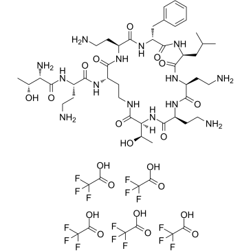 Polymyxin B nonapeptide TFA图片