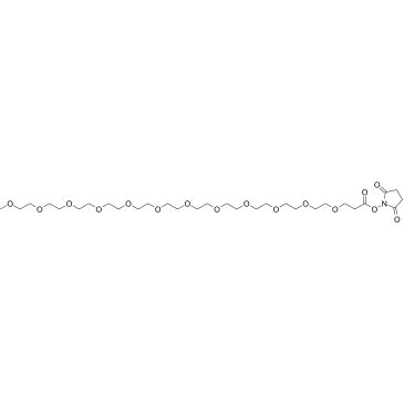 m-PEG12-NHS ester图片