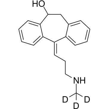 (E)-10-Hydroxynortriptyline D3图片