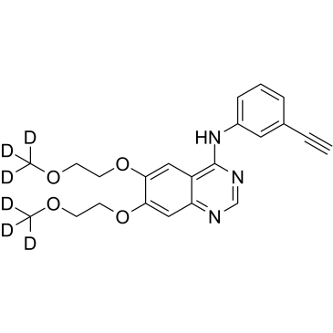 Erlotinib D6图片
