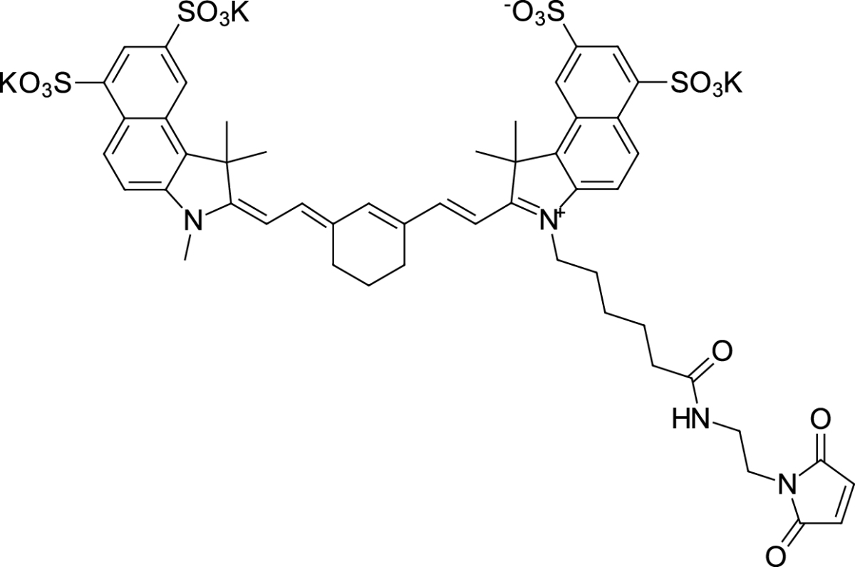 sulfo-Cyanine7,5 maleimide图片