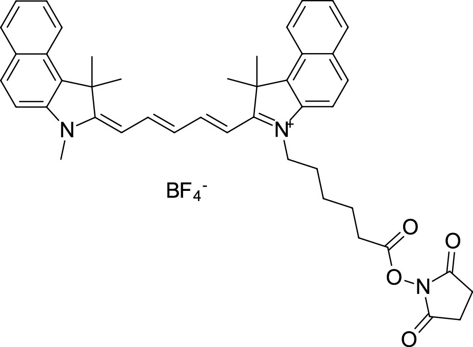 Cyanine5,5 NHS ester图片