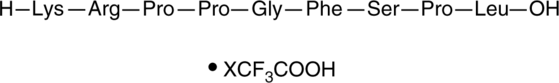 Lys-(Des-Arg9,Leu8)-Bradykinin(trifluoroacetate salt)图片