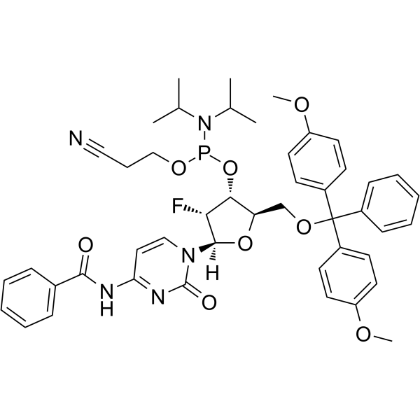 2'-F-Bz-dC Phosphoramidite图片