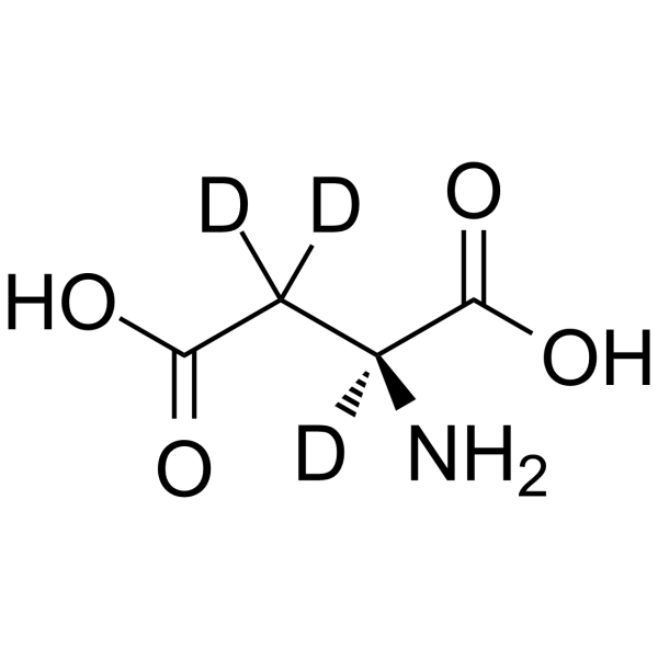 L-Aspartic acid-d3图片