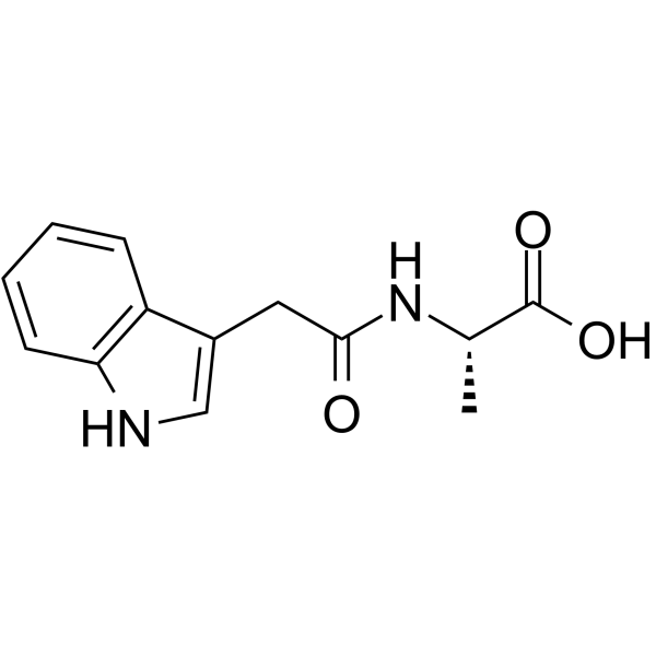 N-(3-Indolylacetyl)-L-alanine图片