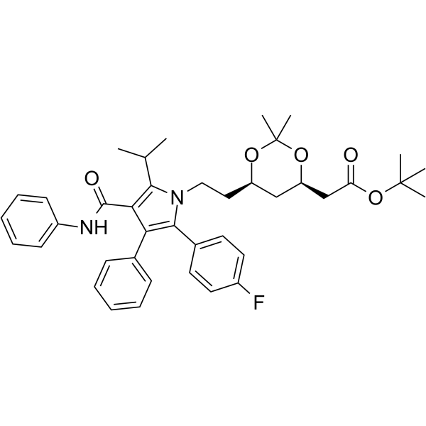 Atorvastatin acetonide tert-butyl ester图片