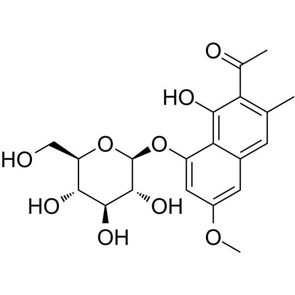 Torachrysone-8-O-b-D-glucoside图片