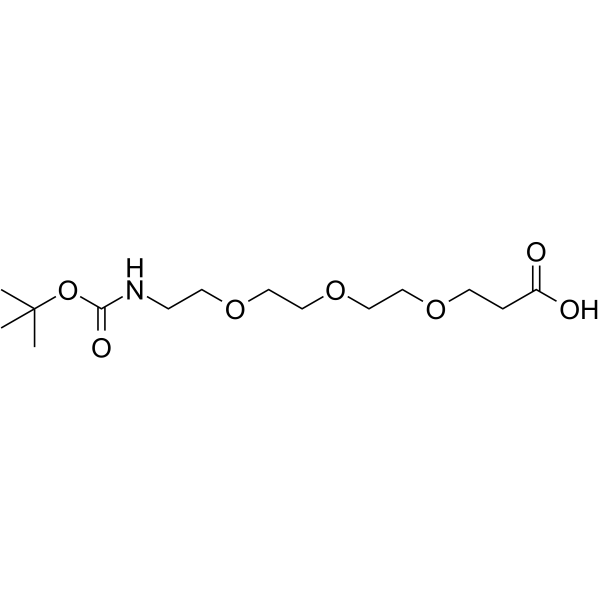Boc-N-amido-PEG3-acid图片