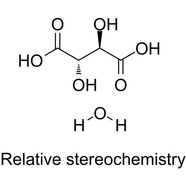 rel-(2R,3S)-2,3-Dihydroxysuccinic acid hydrate图片