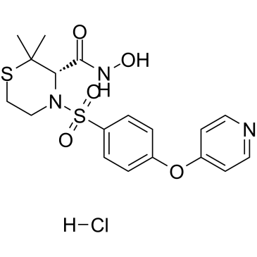 Prinomastat hydrochloride图片