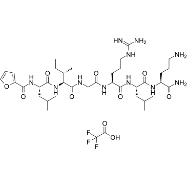 2-Furoyl-LIGRLO-amide TFA图片