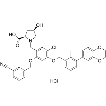 BMS-1166 hydrochloride图片