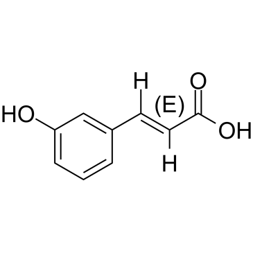 (E)-m-Coumaric acid图片