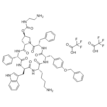 Pasireotide ditrifluoroacetate图片