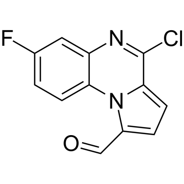 4-Chloro-7-fluoropyrrolo[1,2-a]quinoxaline-1-carbaldehyde图片