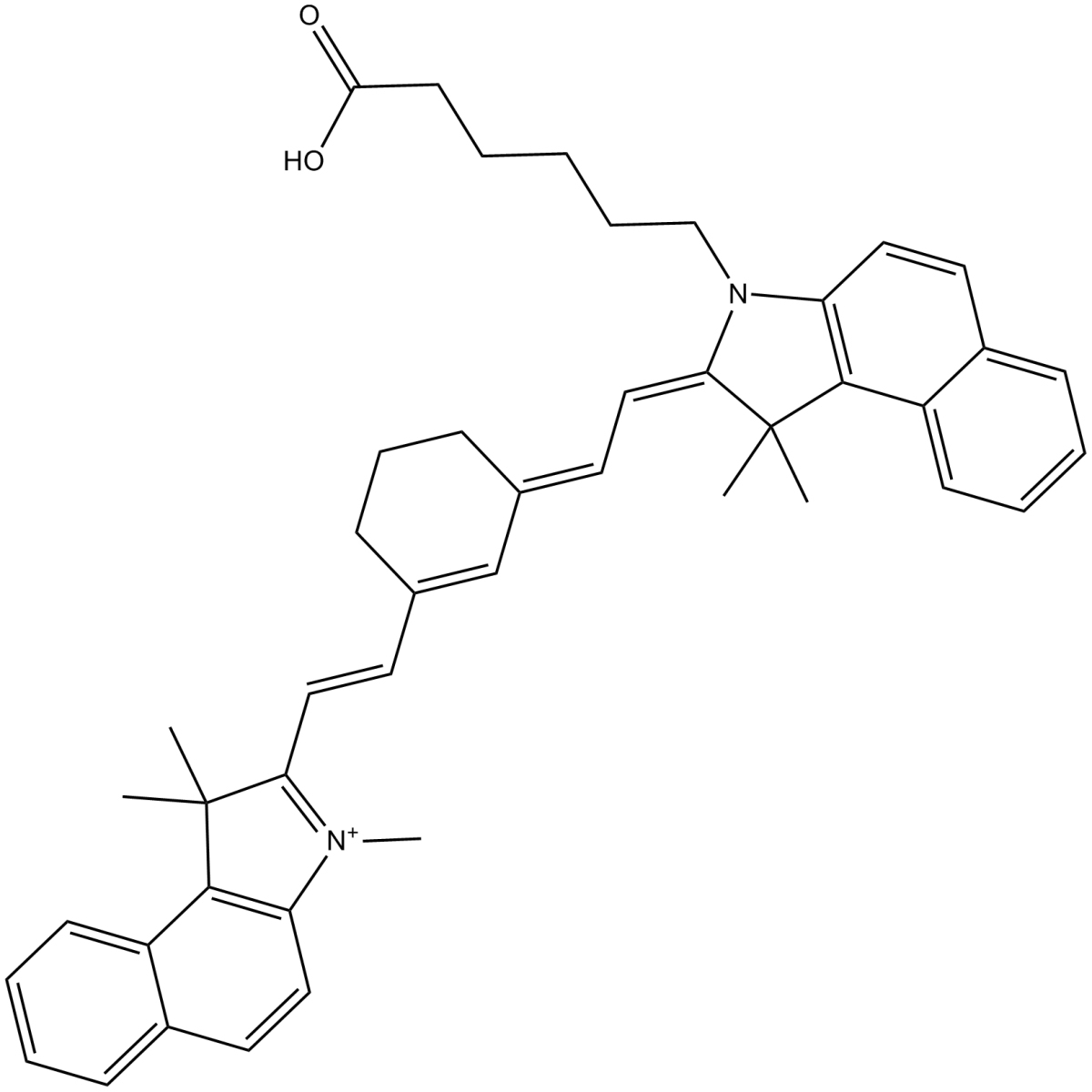 Cy7,5 carboxylic acid(non-sulfonated)图片