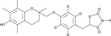 Troglitazone-d4图片