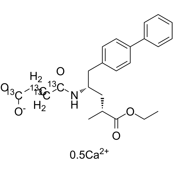 Sacubitril-13C4 hemicalcium salt图片