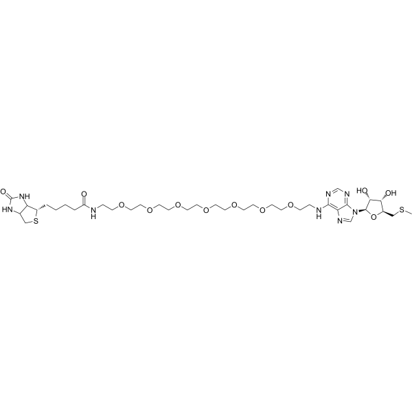 Biotin-PEG7-C2-NH-Vidarabine-S-CH3图片