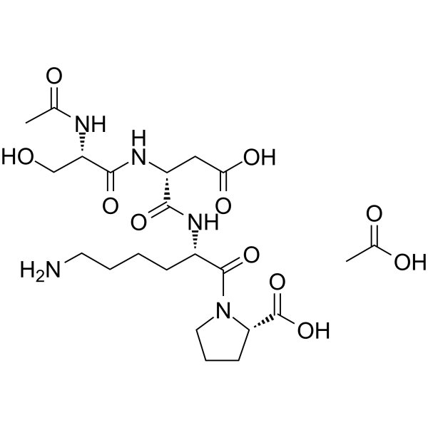 N-Acetyl-Ser-Asp-Lys-Pro acetate图片