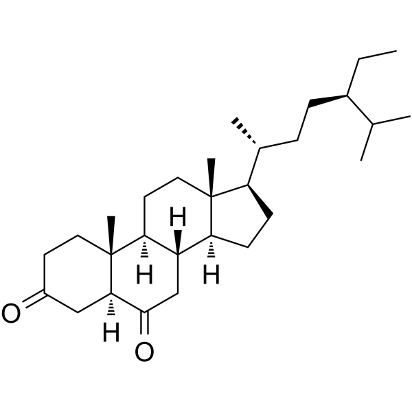 (5α)-Stigmastane-3,6-dione图片