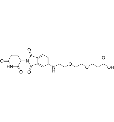 Thalidomide-NH-PEG2-COOH图片