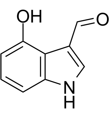 4-Hydroxy-1H-indole-3-carbaldehyde图片