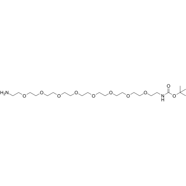 Boc-NH-PEG8-CH2CH2NH2图片