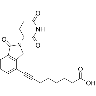 Lenalidomide-acetylene-C5-COOH图片