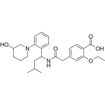 3'-Hydroxy Repaglinide图片