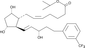 17-trifluoromethylphenyl trinor Prostaglandin F2αisopropyl ester图片