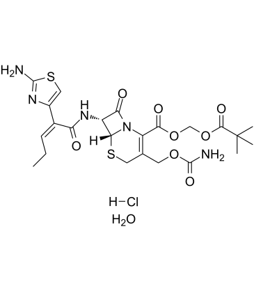 Cefcapene pivoxil hydrochloride hydrate图片