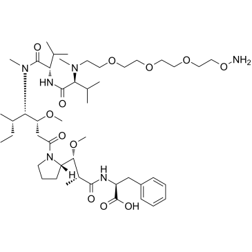 PEG4-aminooxy-MMAF图片