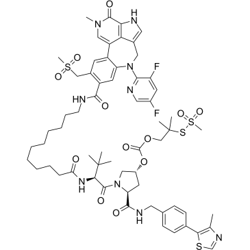 PROTAC BRD4 degrader for PAC-1图片