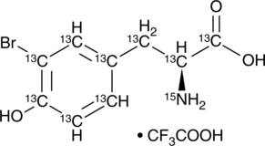 3-Bromotyrosine-13C9,15N(trifluoroacetate salt)图片
