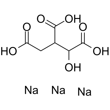 Sodium 1-hydroxypropane-1,2,3-tricarboxylate hydrate图片