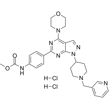 WYE-687 dihydrochloride图片